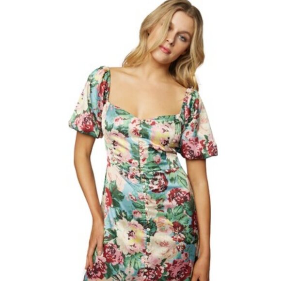 NWT Lost + Wander Tea Party Midi Dress - Picture 4 of 4